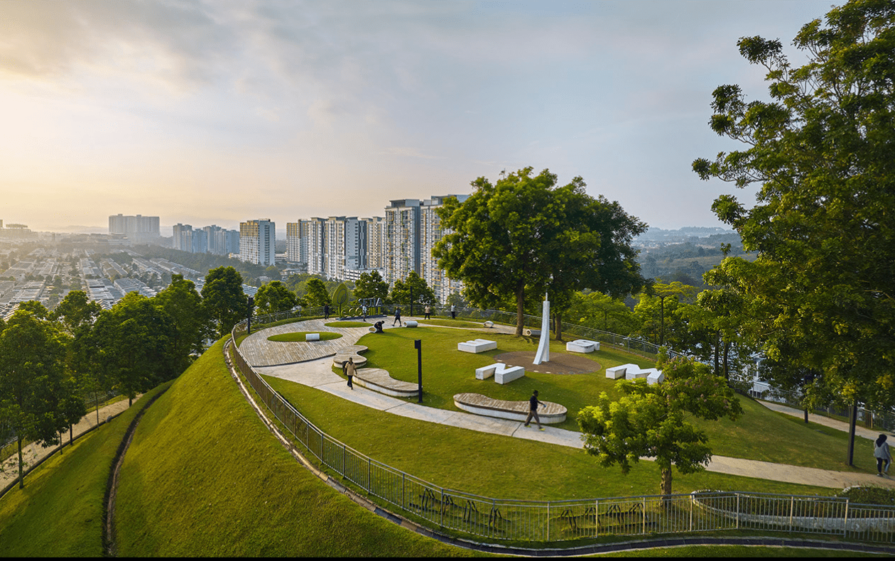 EcoHill Park Top View