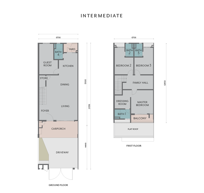Kyra Floor Plan - Intermediate
