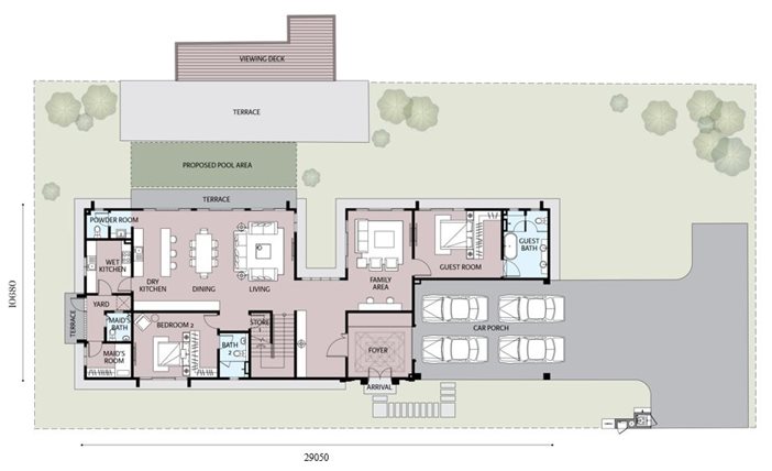 Duranta 2 Floor Plan (Ground Floor)