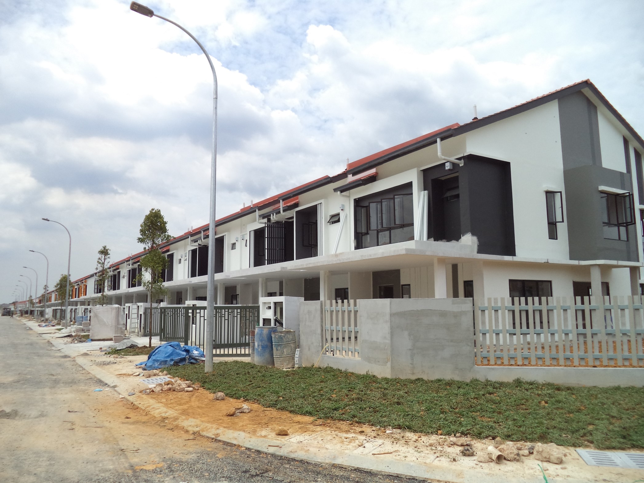 setia alam site progress