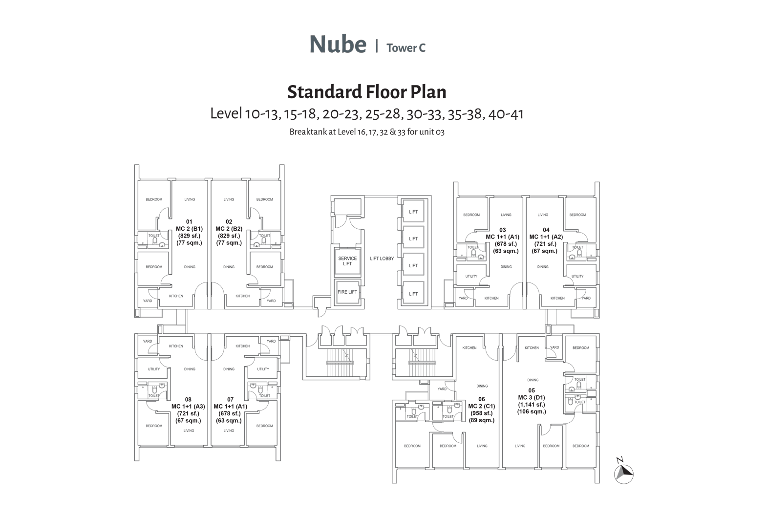 Phase 1 Nube Setia Sky 88