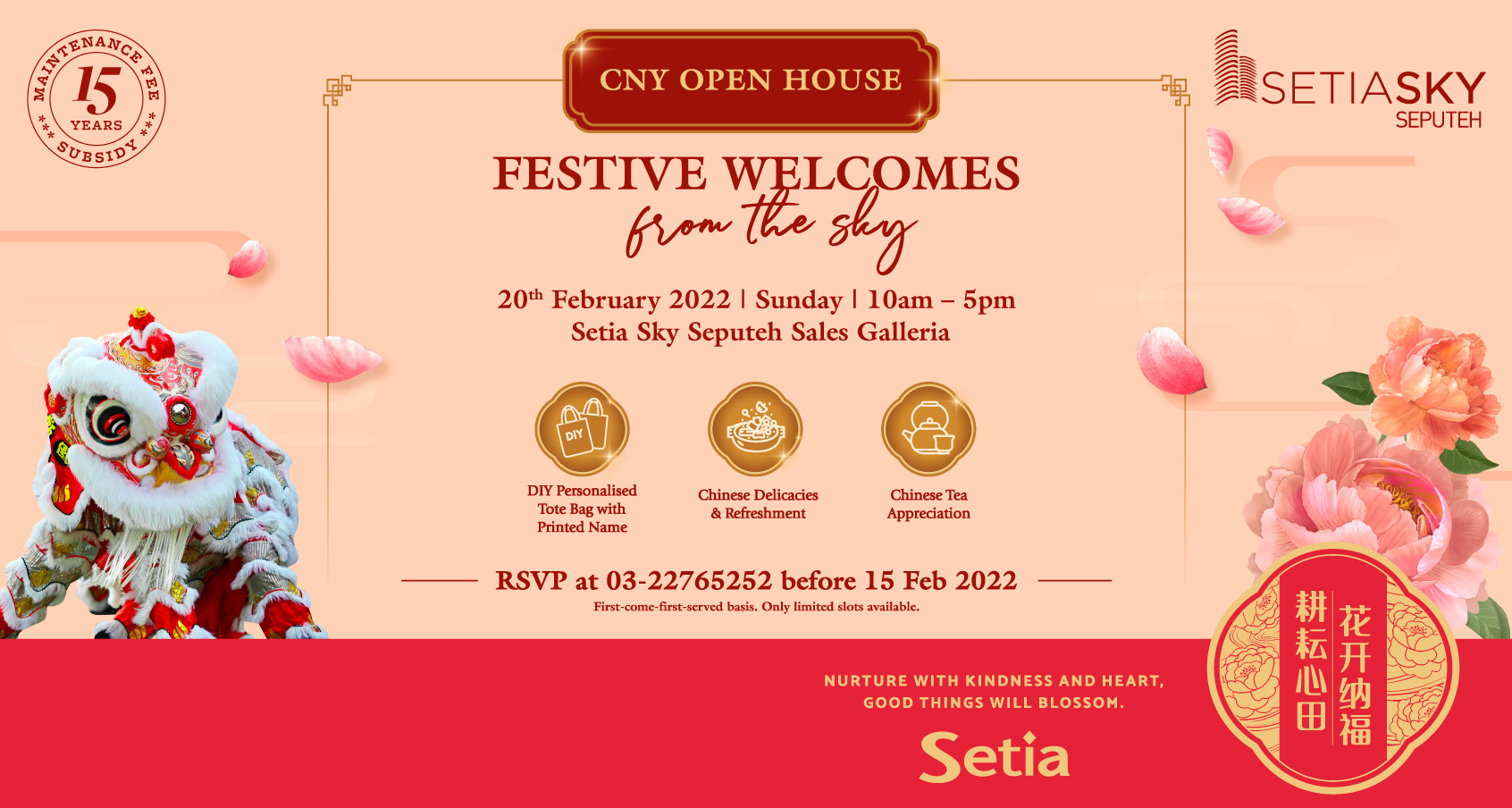 Setia Sky Seputeh CNY Open House 2022