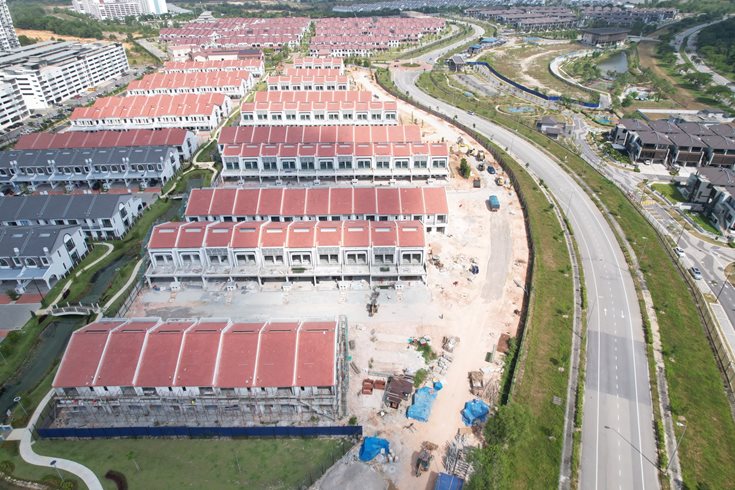 As of Dec 2024 –  Sewerage Works & Drains Serving The Said Parcel Works In Progress.