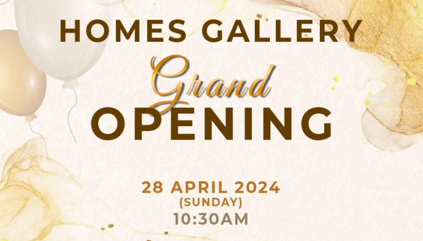 HOMES GALLERY OPENING