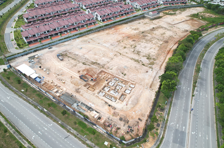 As of Nov 2024 – Foundation of The Said Building in Progress