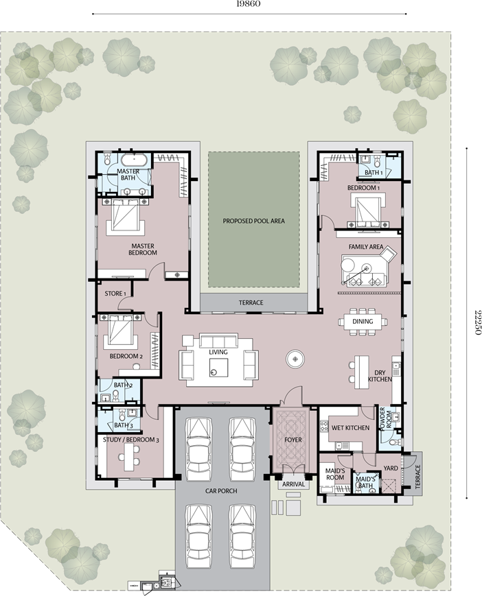 Alpinia 2 Floor Plan