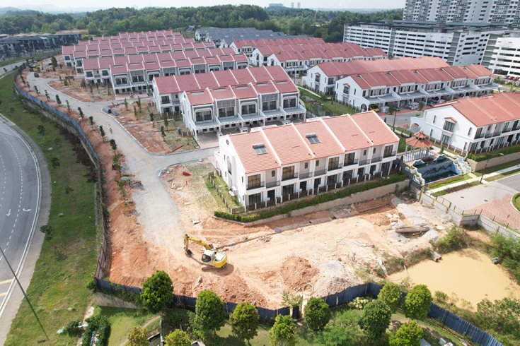 As of Dec 2024 –  Sewerage Works & Drains Serving The Said Parcel Works In Progress.