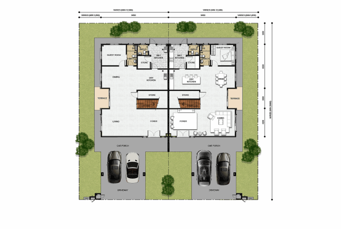 Ellington Floor Plan (Ground Floor)