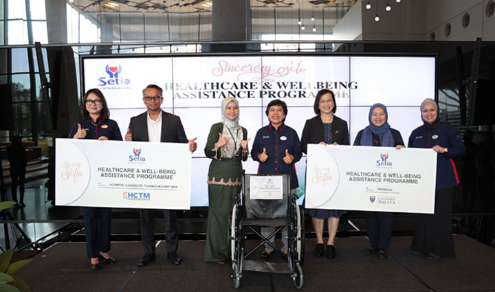 S P Setia Foundation Provides Healthcare And Well-Being Assistance To Hospitals