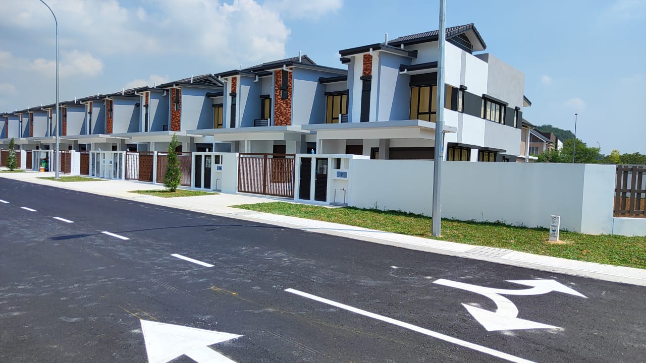 The roads serving the said building in progress as of 29 Aug 2025