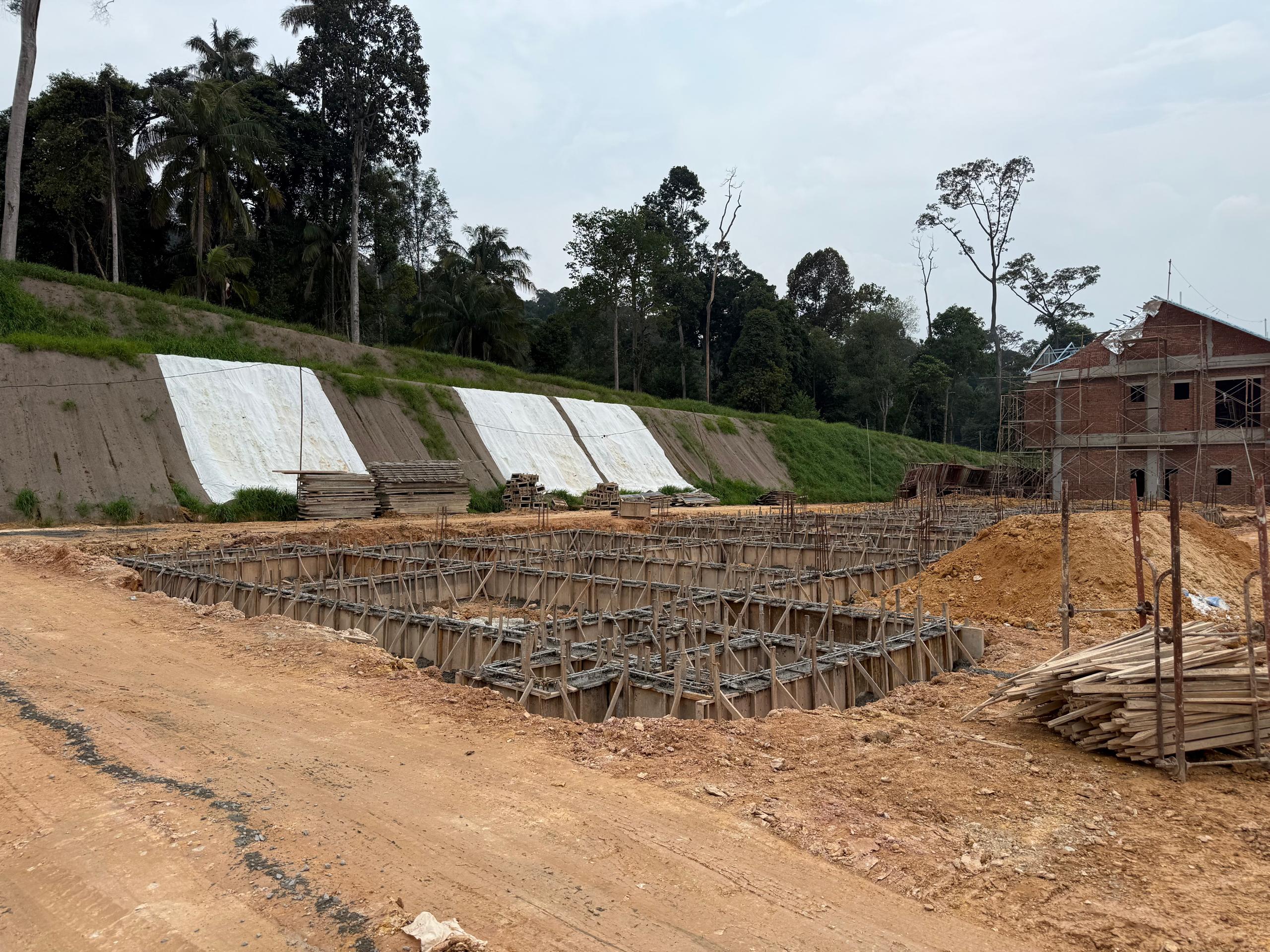 Rumma II as at 31/01/2026 - The foundation of the said Building in progress.