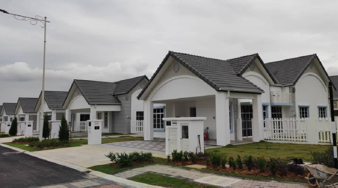 The roads serving the said building in progress as of 22 Dec 2025