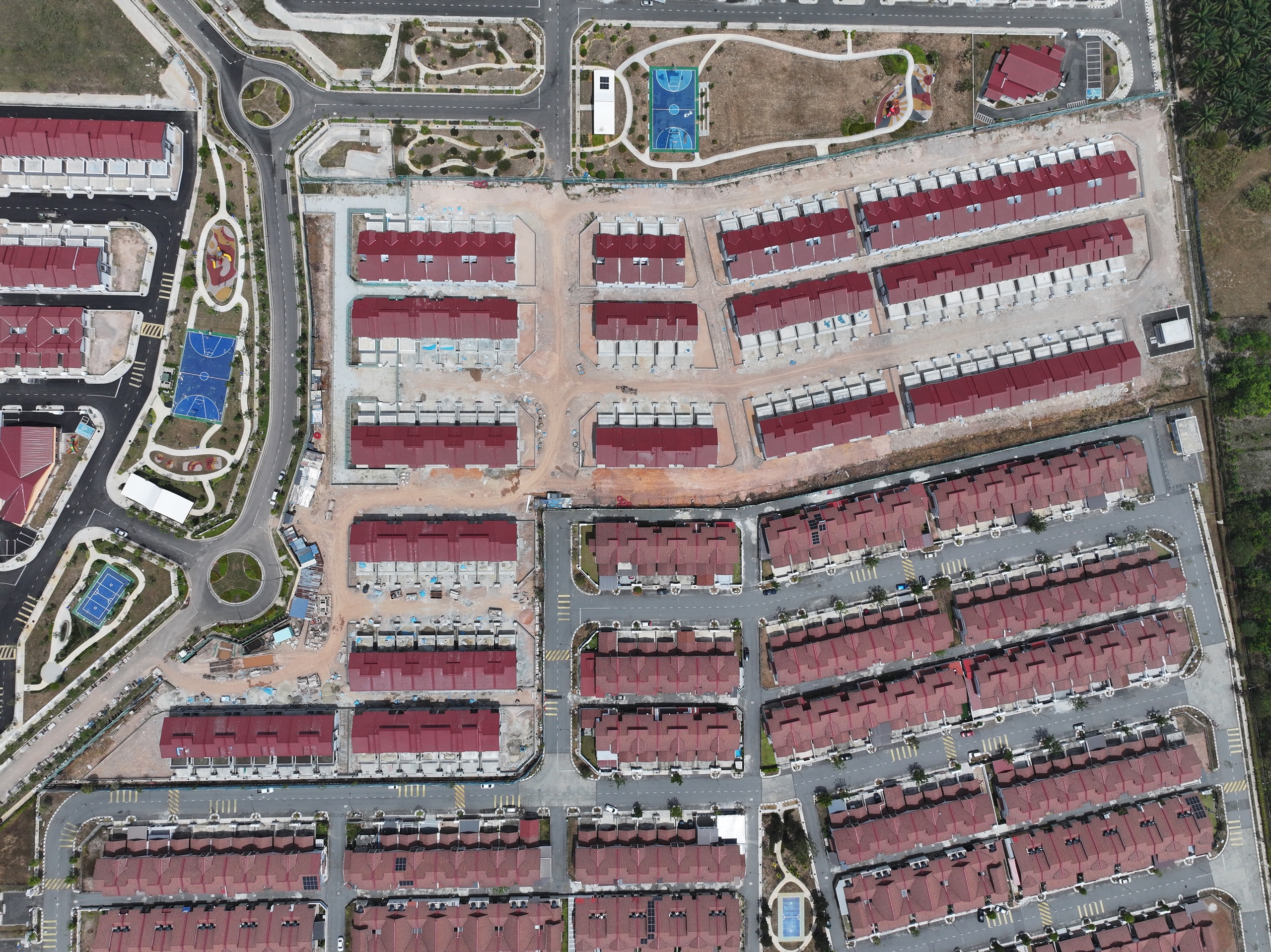 Amansara North Phase 2 - The Sewerage Works in Progress as at February 2026.