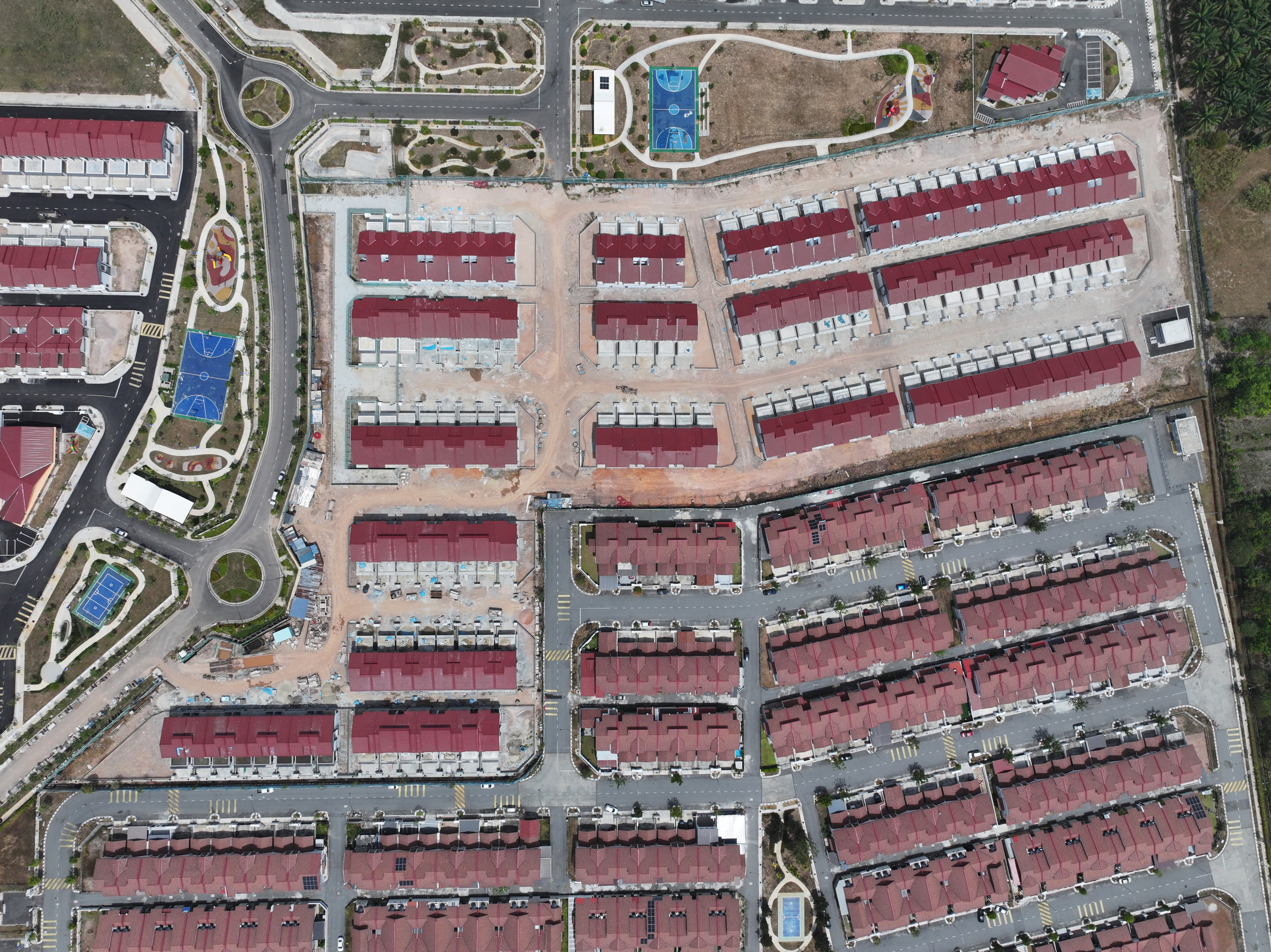 Amansara North Phase 2 - The Sewerage Works in Progress as at February 2026.