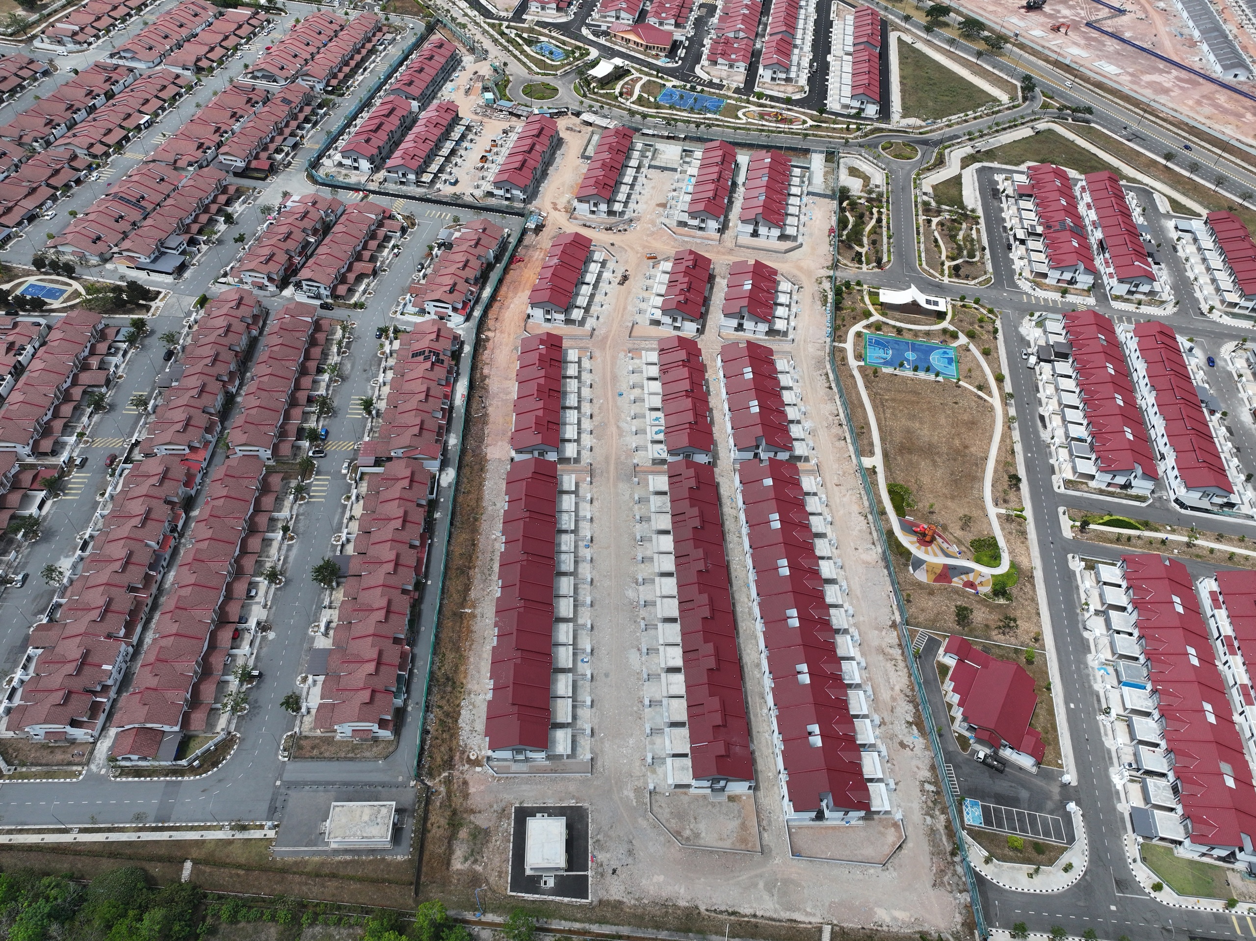 Amansara North Phase 2 - The Sewerage Works in Progress as at February 2026.