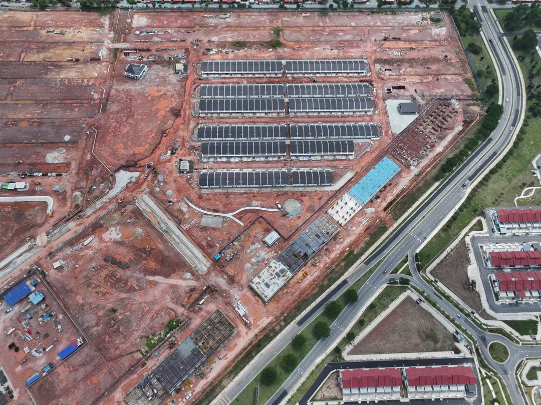 Setia Suria - The Sewerage Works in Progress as at June 2026.
