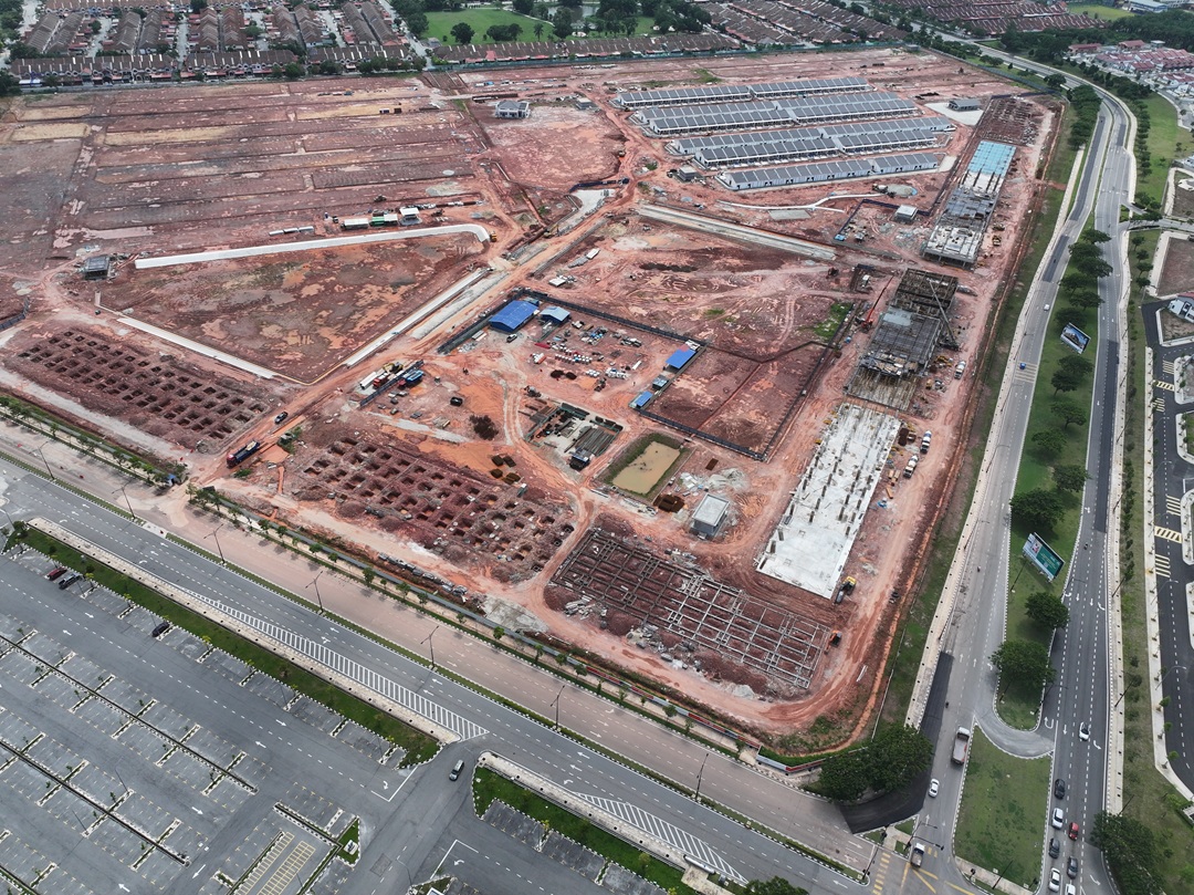 City Centre Business Hub 2 - The Structural Framework of the Said Building Work in Progress as at June 2026.