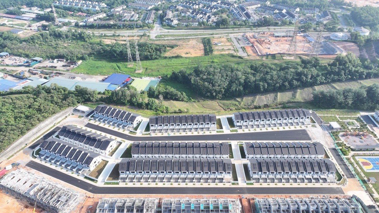 Phase A10-06 Ferrous 3 - Aerial view - Architectural structure works in progress (13 July 2026) 