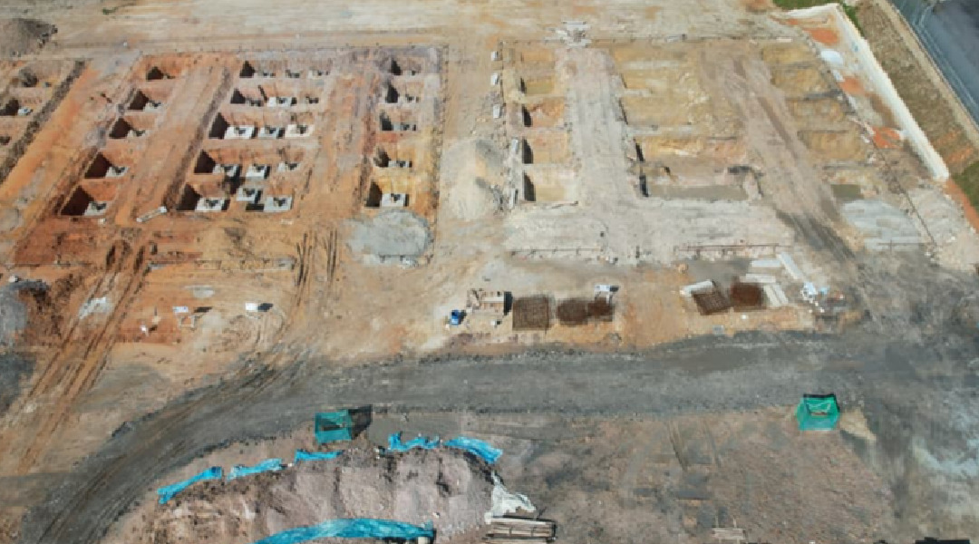 Foundation in progress as of 22 Dec 2025