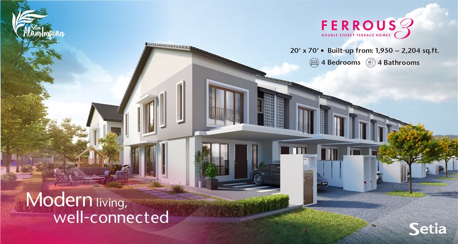 Ferrous3 - 2 Storey Terrace