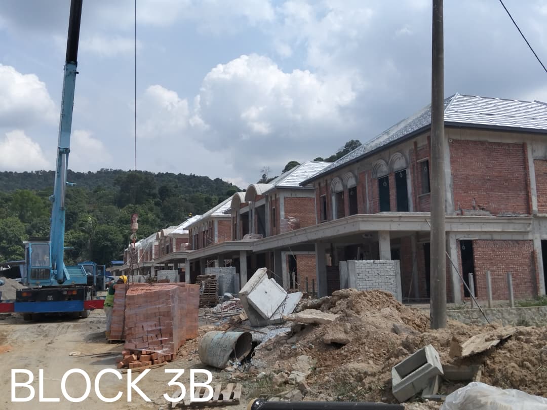 Amethea as at 31/01/2026 - The structural framework of the said Building in progress.