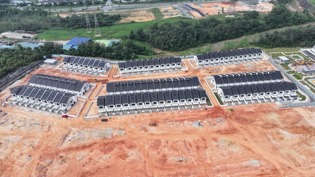 Phase A10-06 Ferrous 3 - Aerial view - Structure works in progress (3 Feb 2026) 