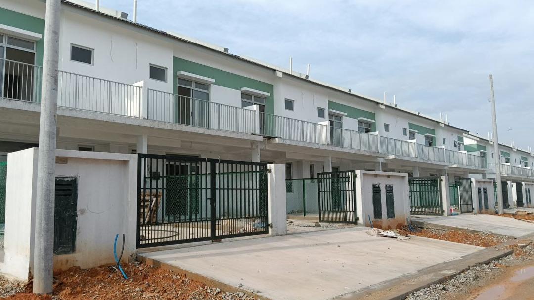 External plastering work in progress as of 18/03/2026.
