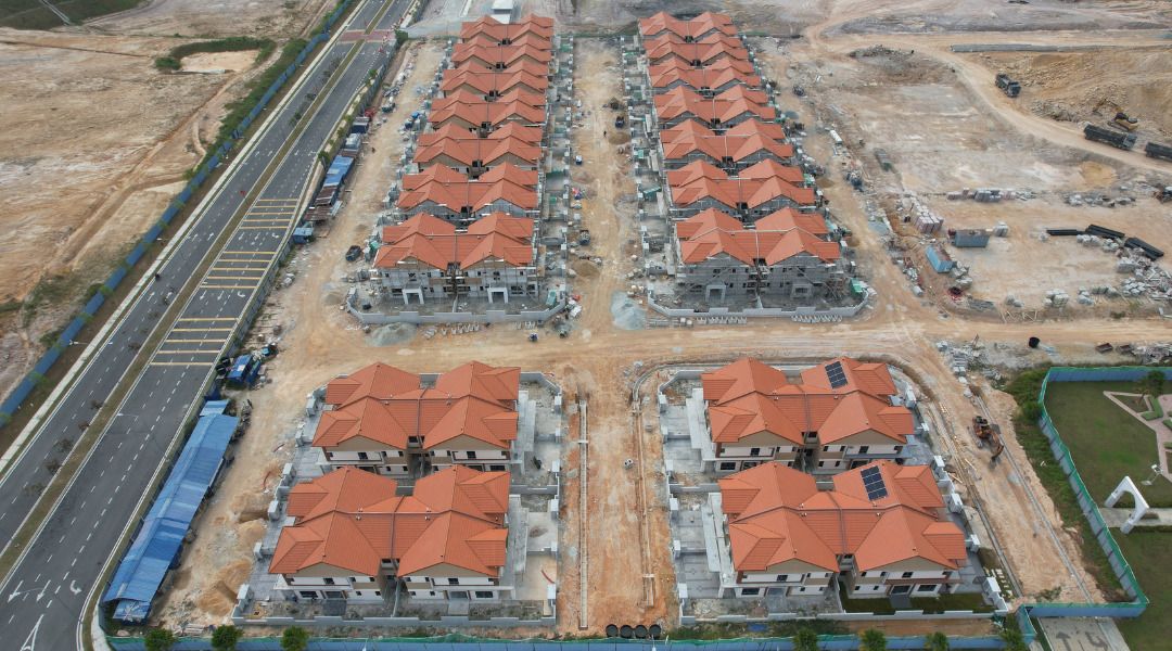 The walls of the said Building with door and window frames placed in position in progress as of 22 August 2026