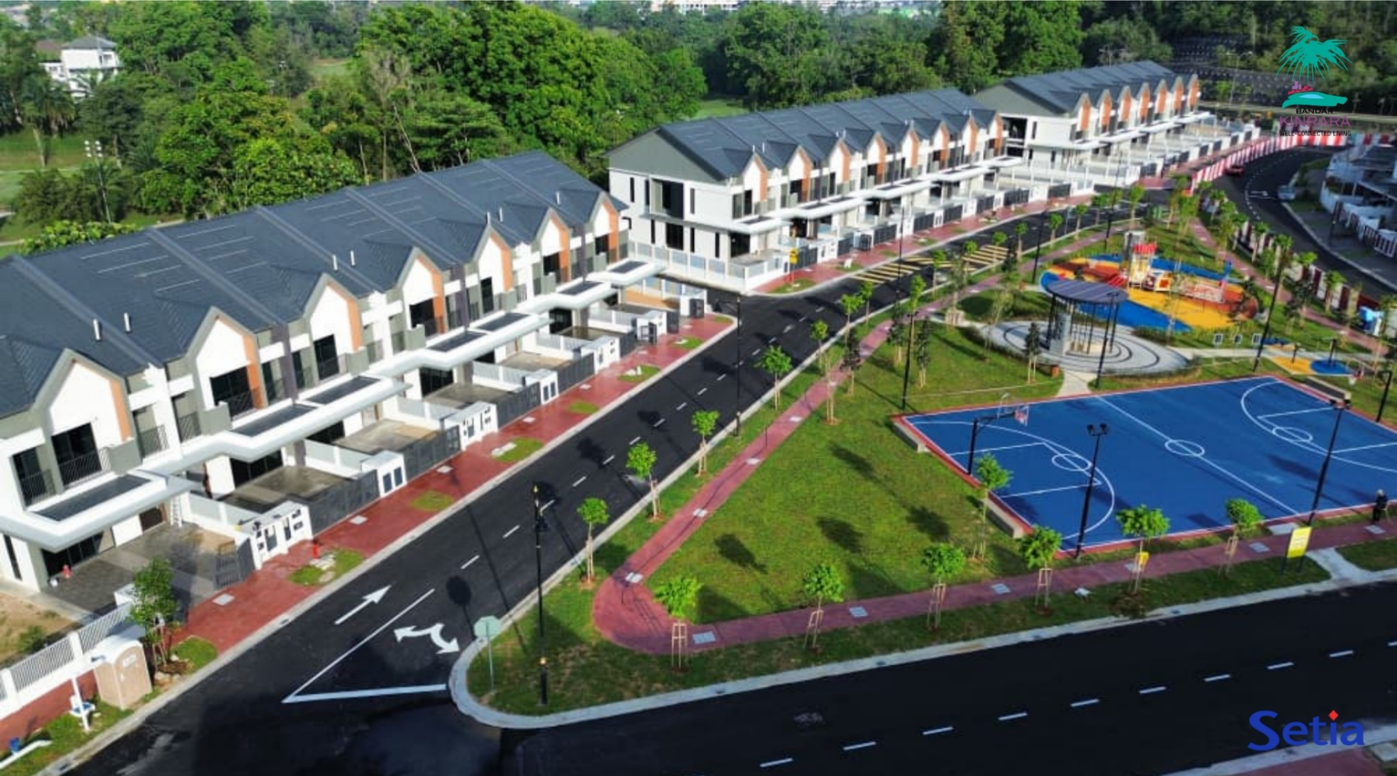 Irama Villa IV as at 29/03/2026 - The road serving the said building is currently in progress.