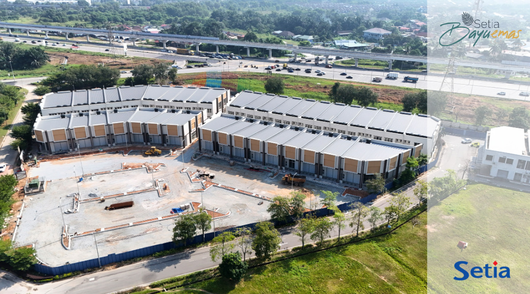 Bayu Prisma as at 26/7/2026 - Stage 2(h) - The roads serving the said building is currently in progress.