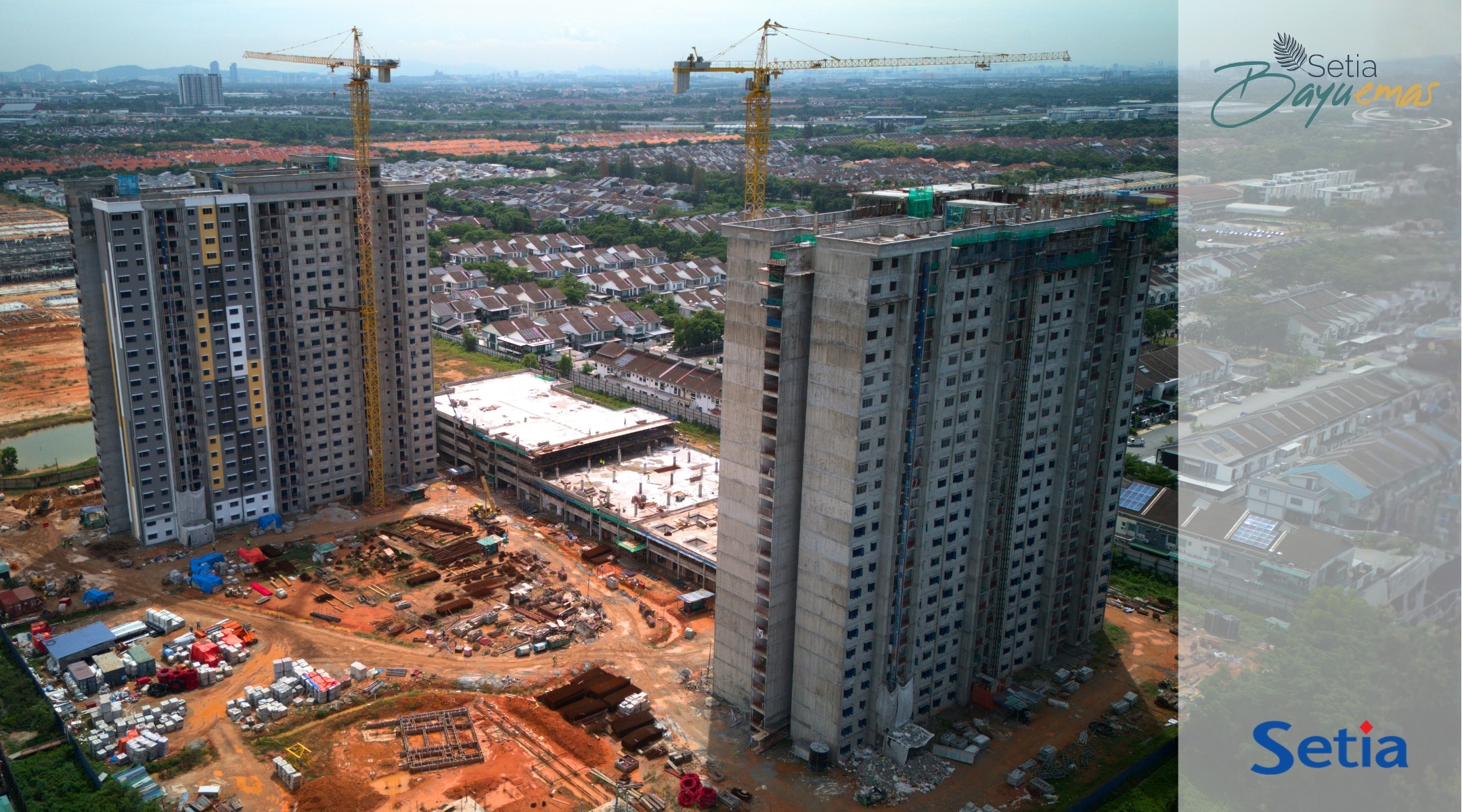 Pangsapuri Bayu Impian as at 22/5/2026 - Stage 2 (b) & (c) - The structural framework & walls of the said building are currently in progress.