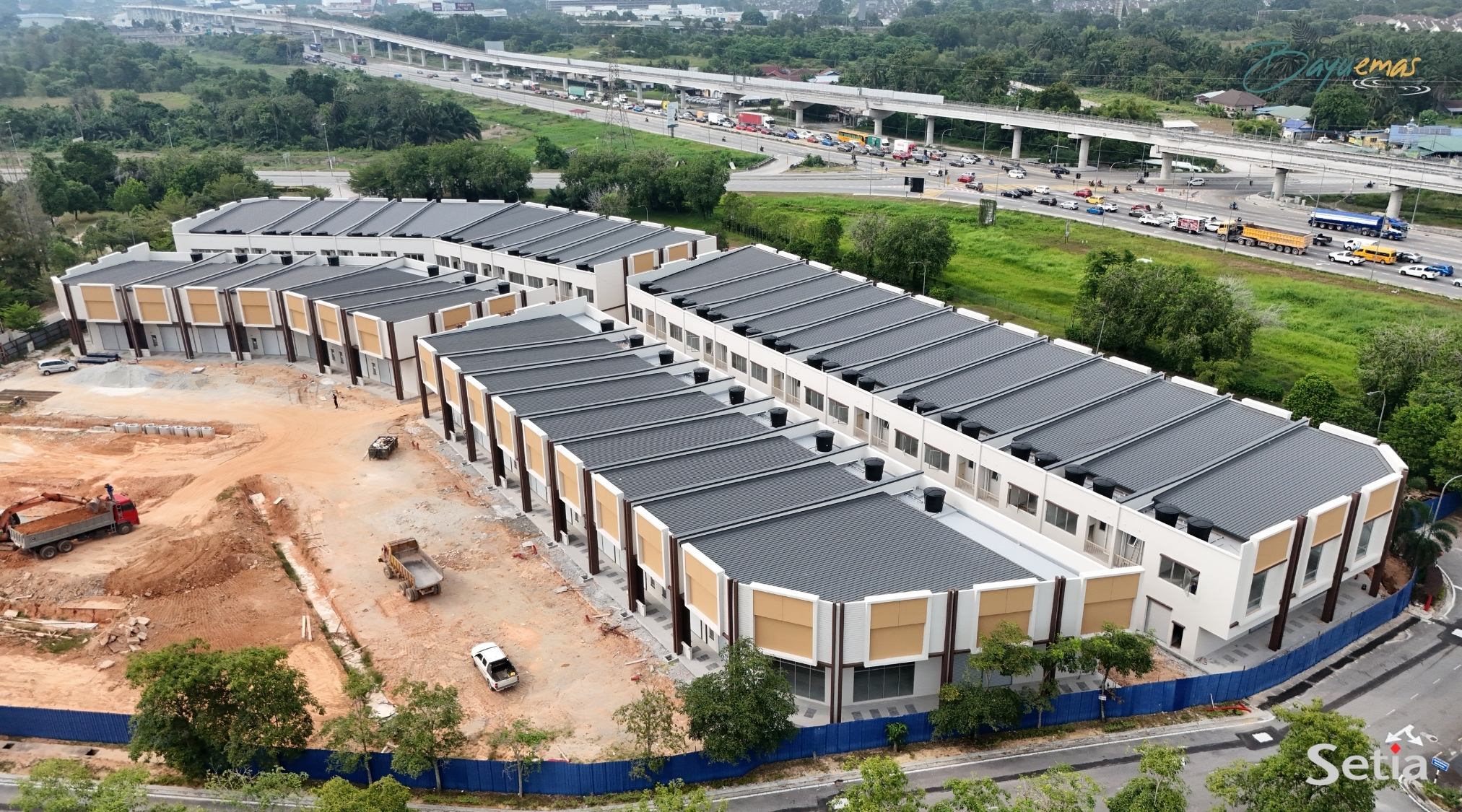 Bayu Prisma as at 29/3/2026 - Stage 2(h) - The roads serving the said building is currently in progress.