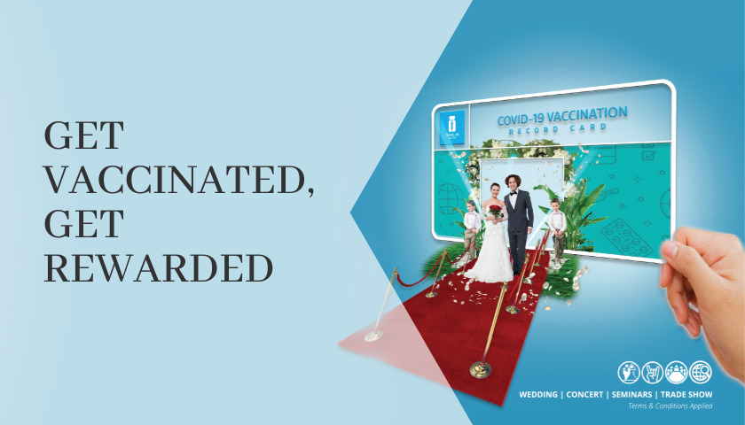 Enjoy special benefits with your vaccination card!