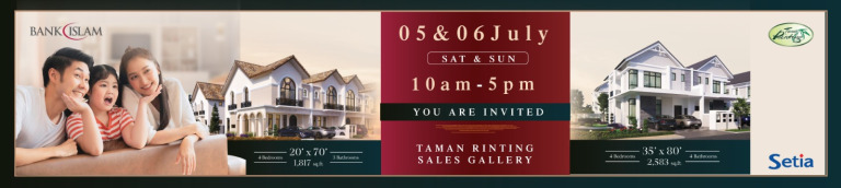 COLLABORATION EVENT WITH BANK ISLAM ON 5 & 6 JULY 2025