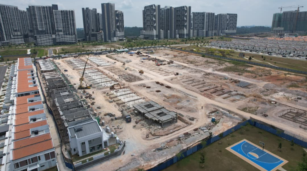 The structural framework of the said Building in progress as of 22 August 2026 