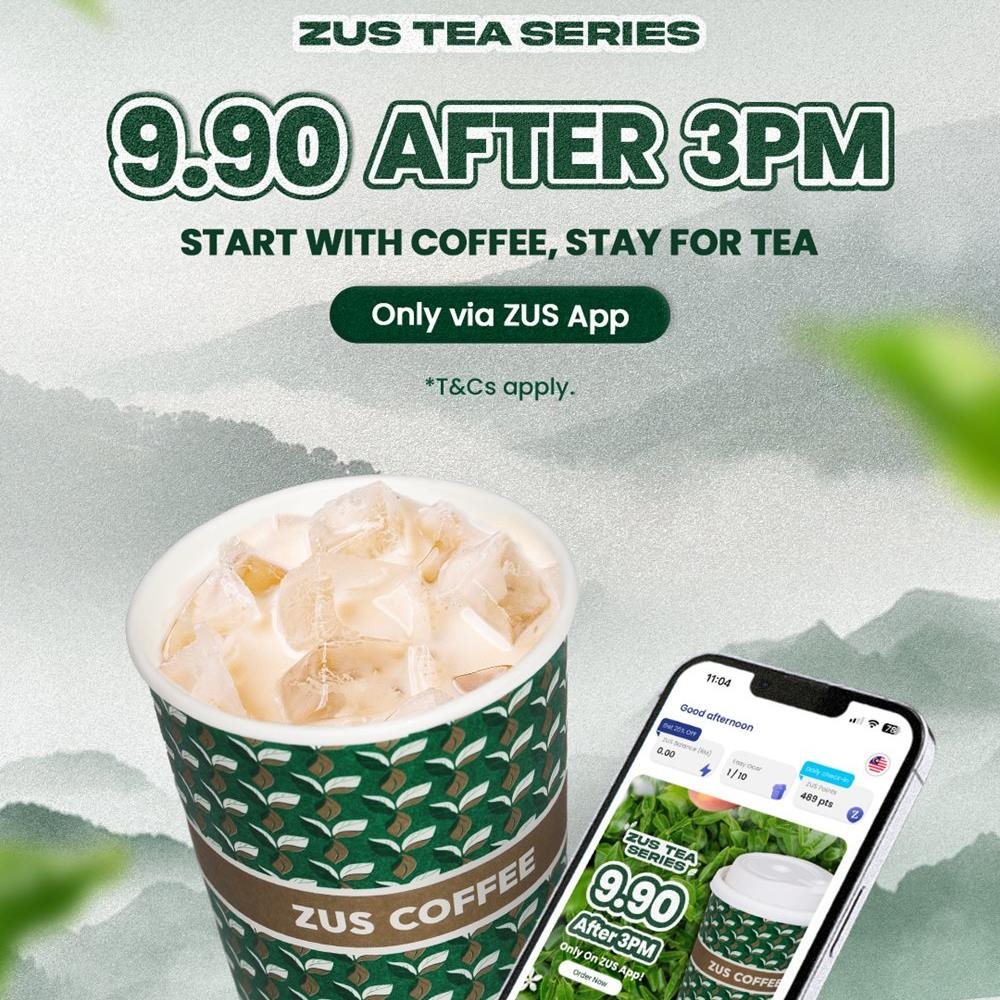 RM9.90 after 3PM? Yes, please! 🍵✨