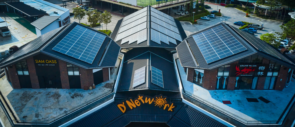 World's 1st Solar Powered Hybrid F&B Hub