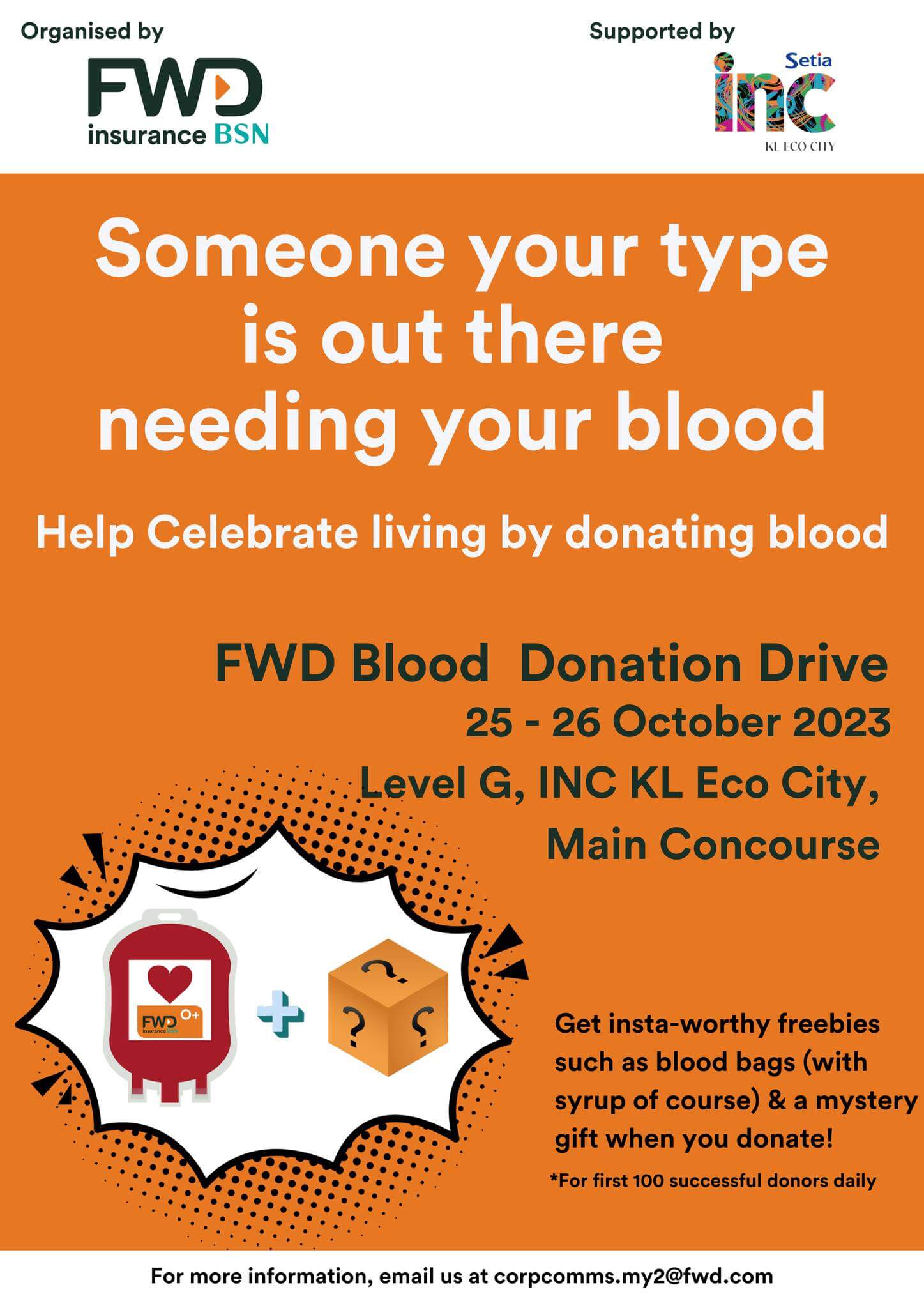 FWD Blood Donation Drive