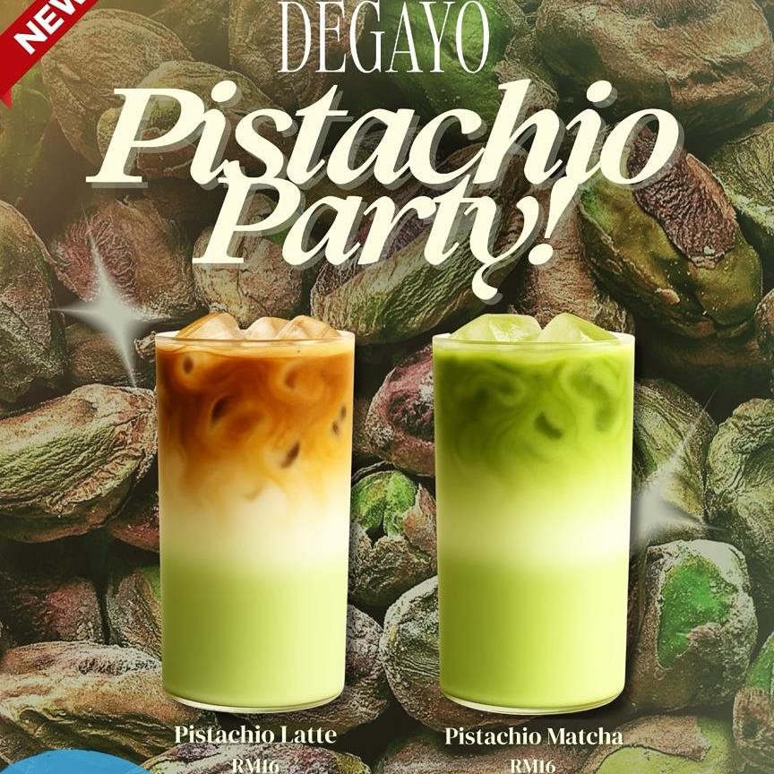 🥜✨ It’s a Pistachio Party at Degayo! ✨🥜