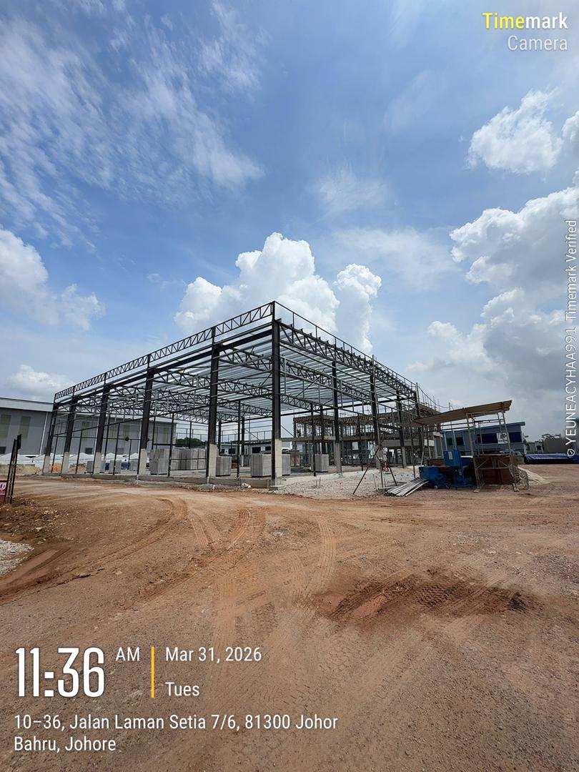 The reinforced framework of the Said Property as at 31/03/2026