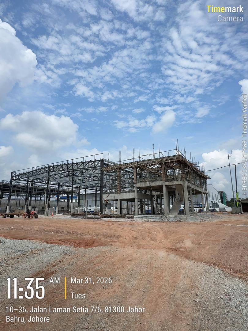 The reinforced framework of the Said Property as at 31/03/2026