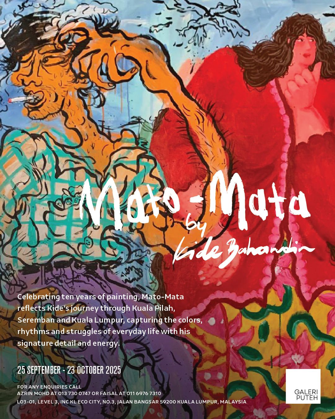 MATO-MATA – A SOLO EXHIBITION BY KIDE BAHARUDIN
