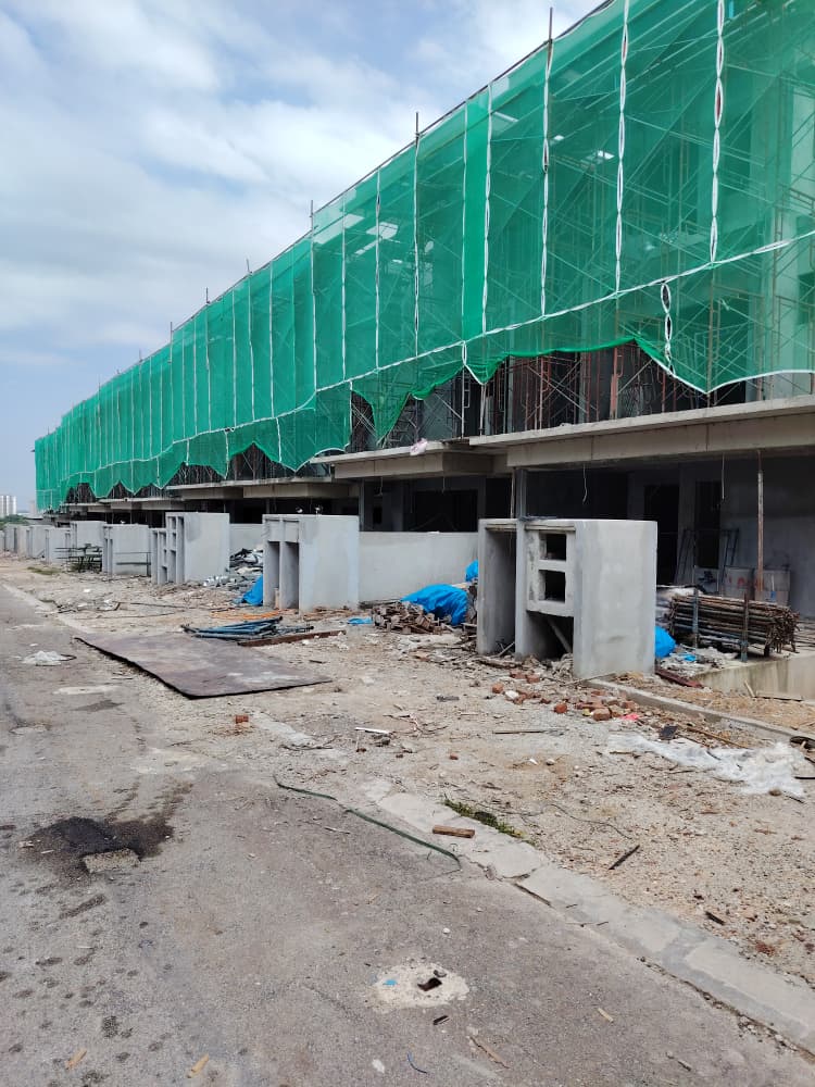 Dimina as at 30/06/2026 - The structural framework of the said Building in progress. 