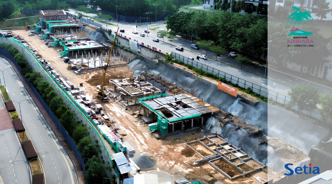 Legasi Villa as at 26.7.2026 - Stage 2(a) and 2(b) - The foundation and structure of the said building is currently in progress.