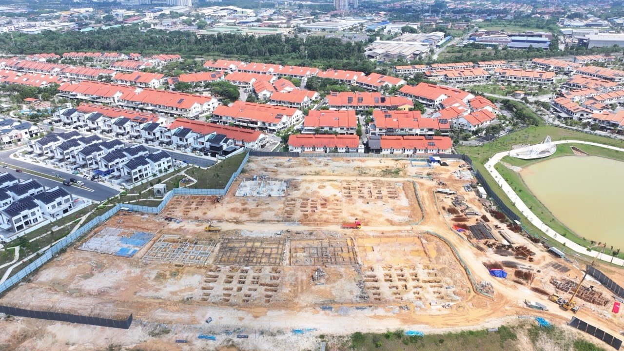 Phase A6-06 Casa D'Arcadia - Piling work in progress (25 June 2026)