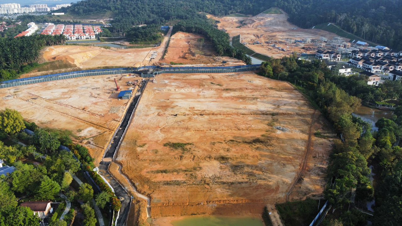 Kingfisher as at 31/01/2026 - The foundation of the said Building in progress.