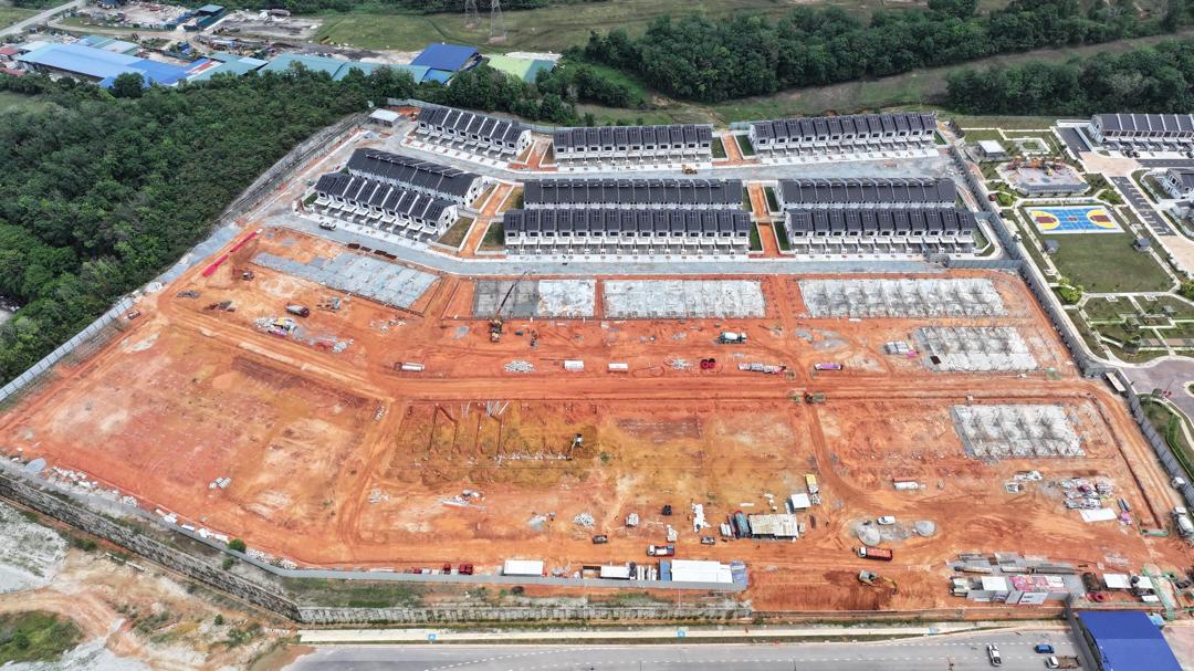 Phase A10-04/05 Ferrous Finale - Site clearance and piling work in progress (6 Apr 2026)