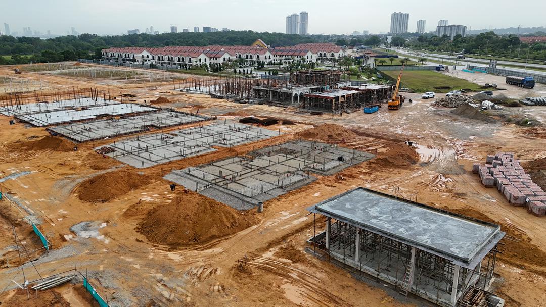 Flair - The foundation of the said Building as at 16/4/2026.
