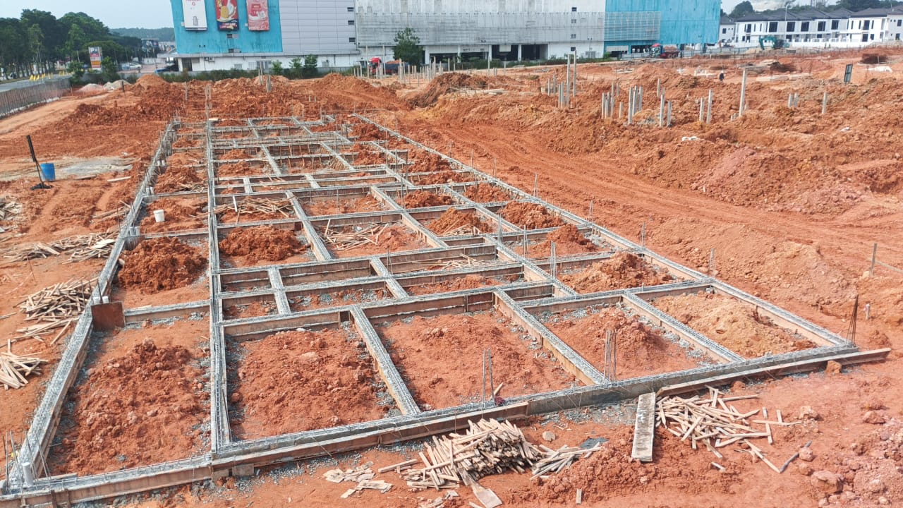 Palmwood 4 - Substructure work in progress as at 03/07/2026
