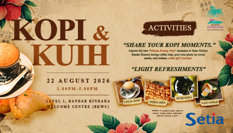 Kopi And Kuih @ Bandar Kinrara Welcome Centre (22th August 2026)